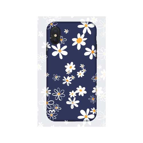Hardcase Hülle - Navy Daisies