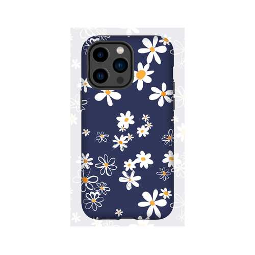 Hardcase Hülle - Navy Daisies