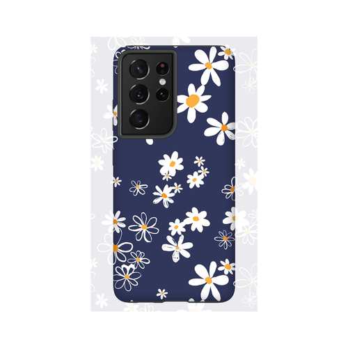 Hardcase Hülle - Navy Daisies