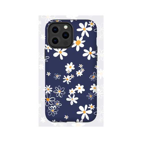 Hardcase Hülle - Navy Daisies