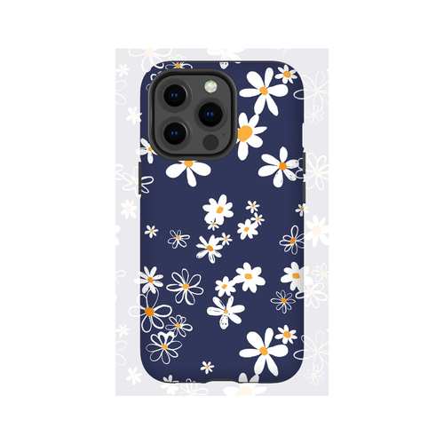Hardcase Hülle - Navy Daisies