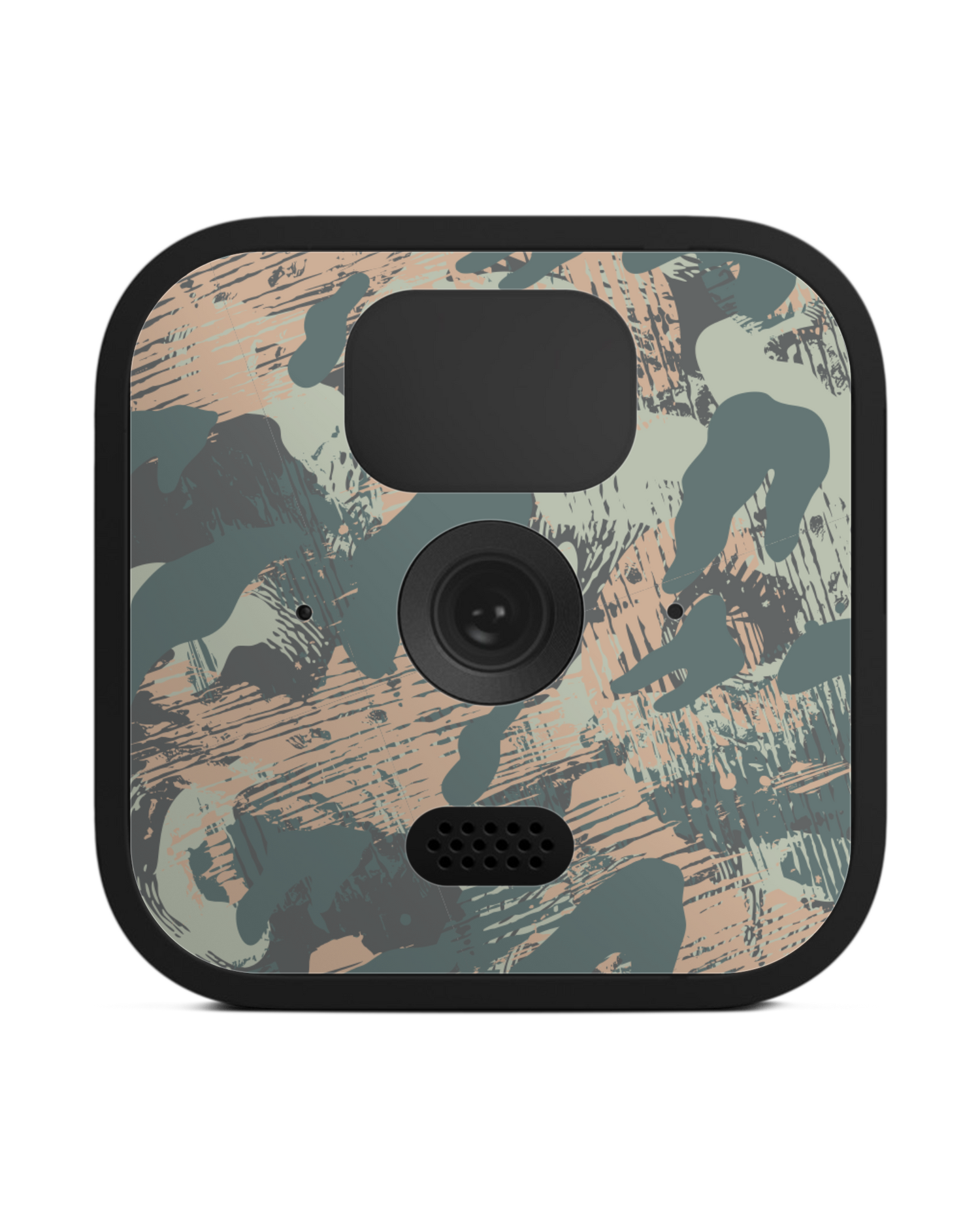 Camouflage Mix Kamera Aufkleber Blink Outdoor (2020): Vorderansicht
