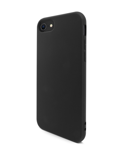 Schwarze Silikon Handyhülle für iPhone 7, iPhone 8 & iPhone SE (2020/2022)
