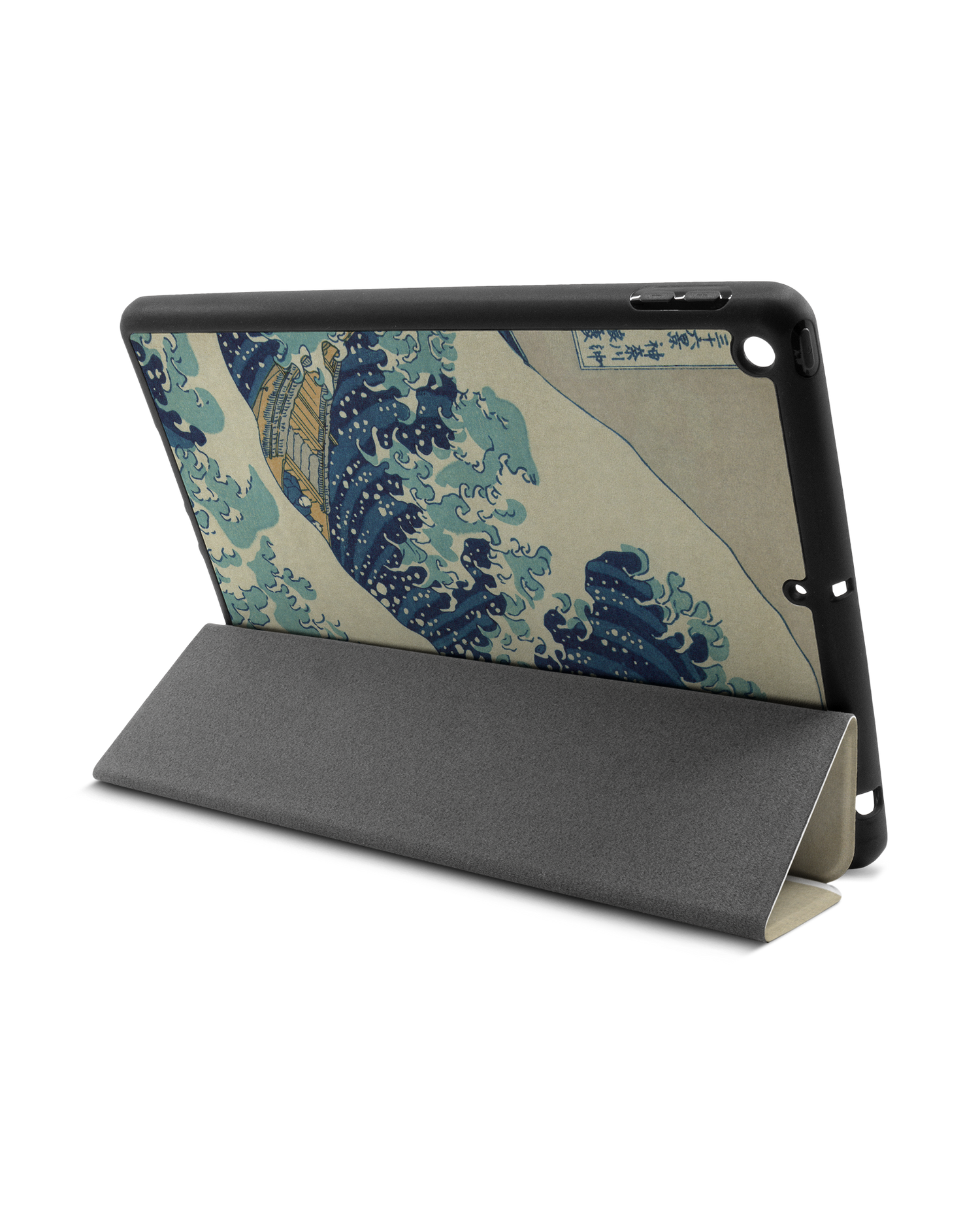 Great Wave Off Kanagawa By Hokusai iPad Hülle mit Stifthalter Apple iPad 9 10.2