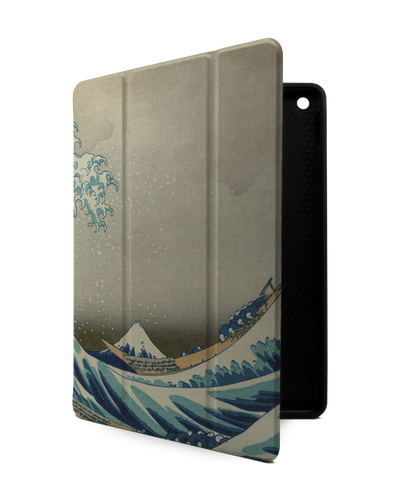 Great Wave Off Kanagawa By Hokusai iPad Hülle mit Stifthalter Apple iPad 9 10.2" (2021), Apple iPad 8 10.2" (2020), Apple iPad 7 10.2" (2019)