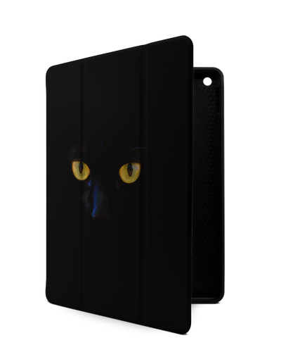 Black Cat iPad Hülle mit Stifthalter Apple iPad 9 10.2" (2021), Apple iPad 8 10.2" (2020), Apple iPad 7 10.2" (2019)