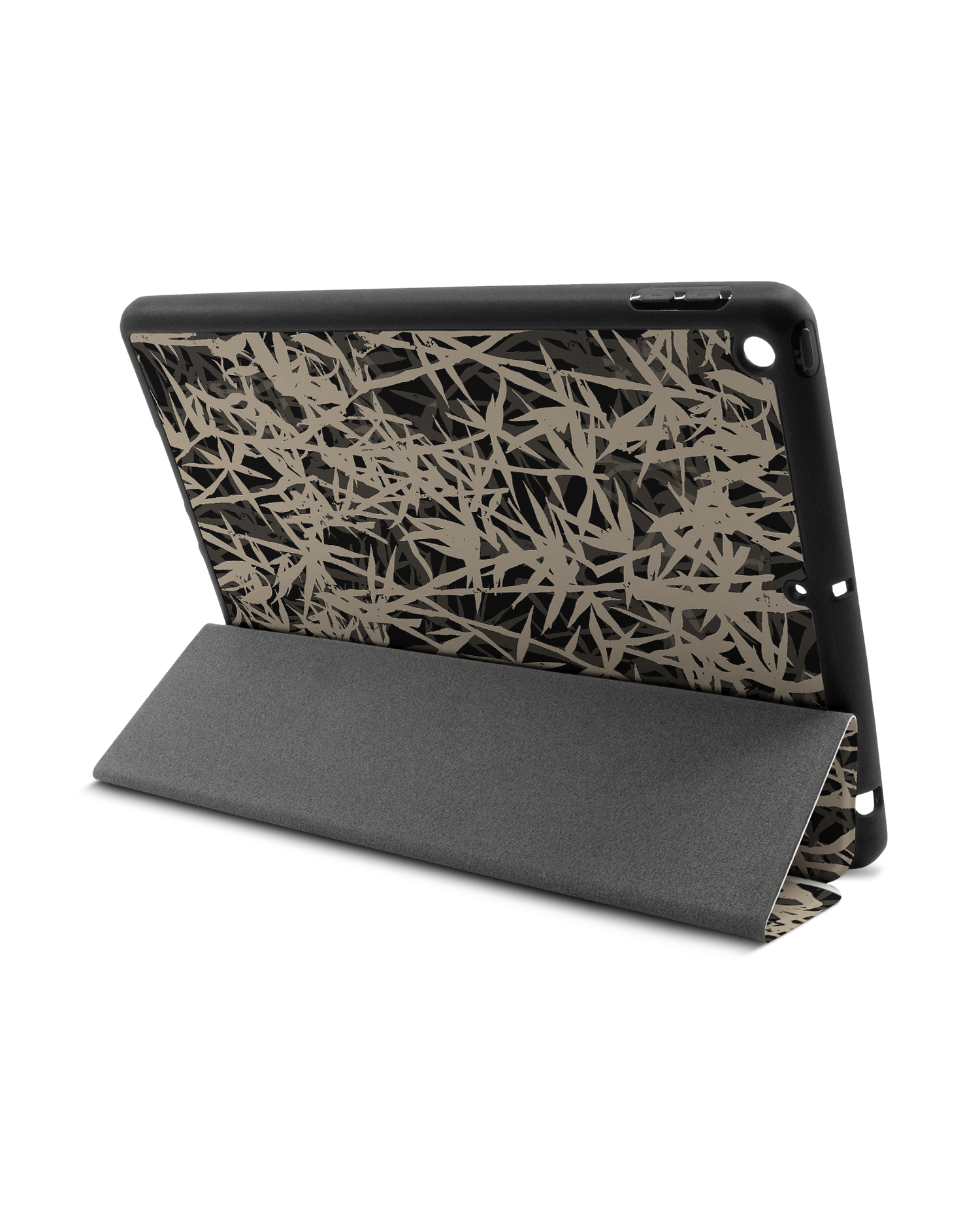 Bamboo Pattern iPad Hülle mit Stifthalter Apple iPad 9 10.2