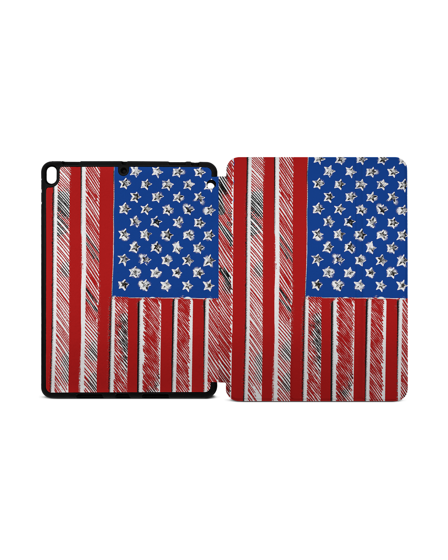 American Flag Color iPad Hülle mit Stifthalter Apple iPad Pro 10.5