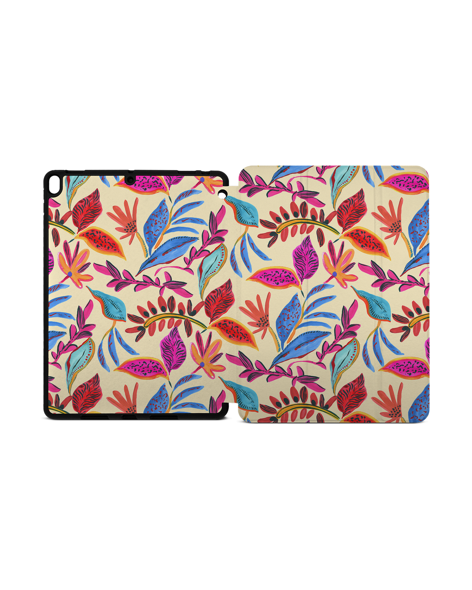 Painterly Spring Leaves iPad Hülle mit Stifthalter Apple iPad Pro 10.5