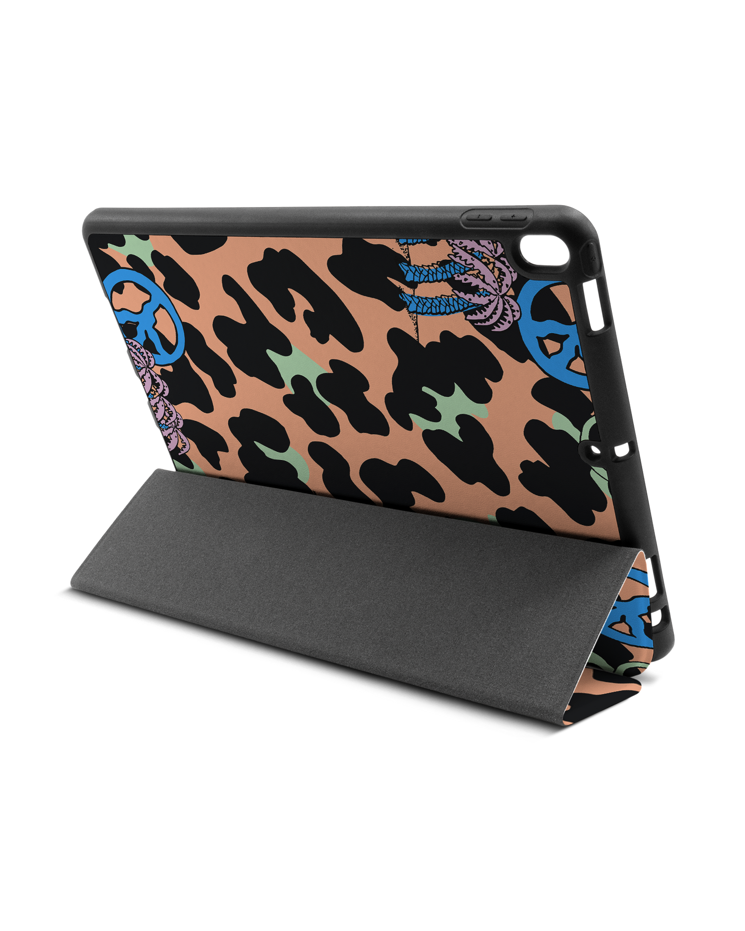 Leopard Peace Palms iPad Hülle mit Stifthalter Apple iPad Pro 10.5