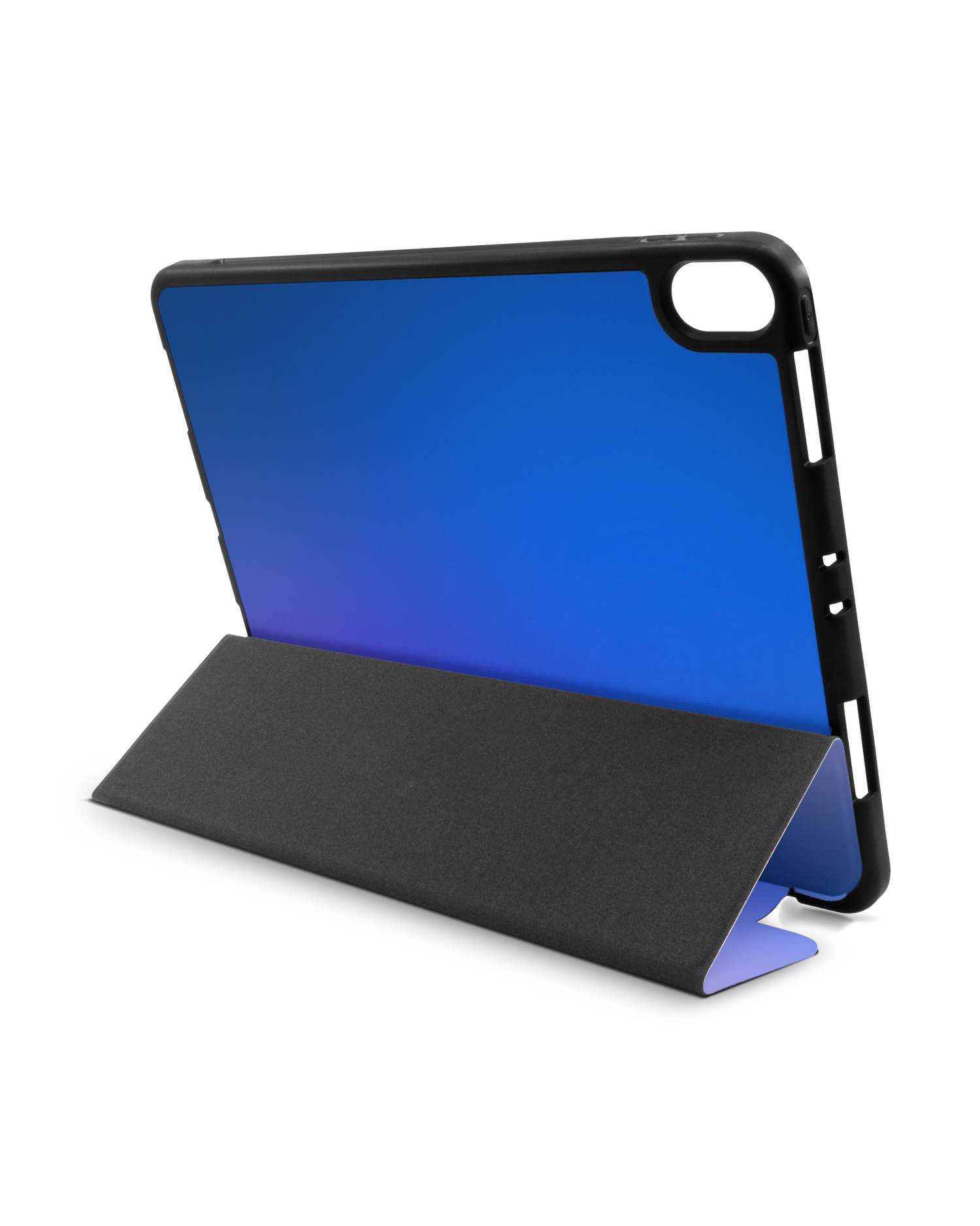 Blueberry iPad Hülle mit Stifthalter Apple iPad Pro 11'' (2018): Aufgestellt im Querformat von hinten
