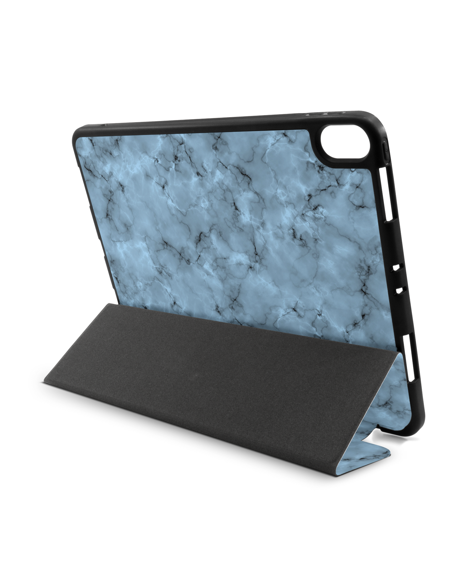 Blue Marble iPad Hülle mit Stifthalter Apple iPad Pro 11'' (2018): Aufgestellt im Querformat von hinten