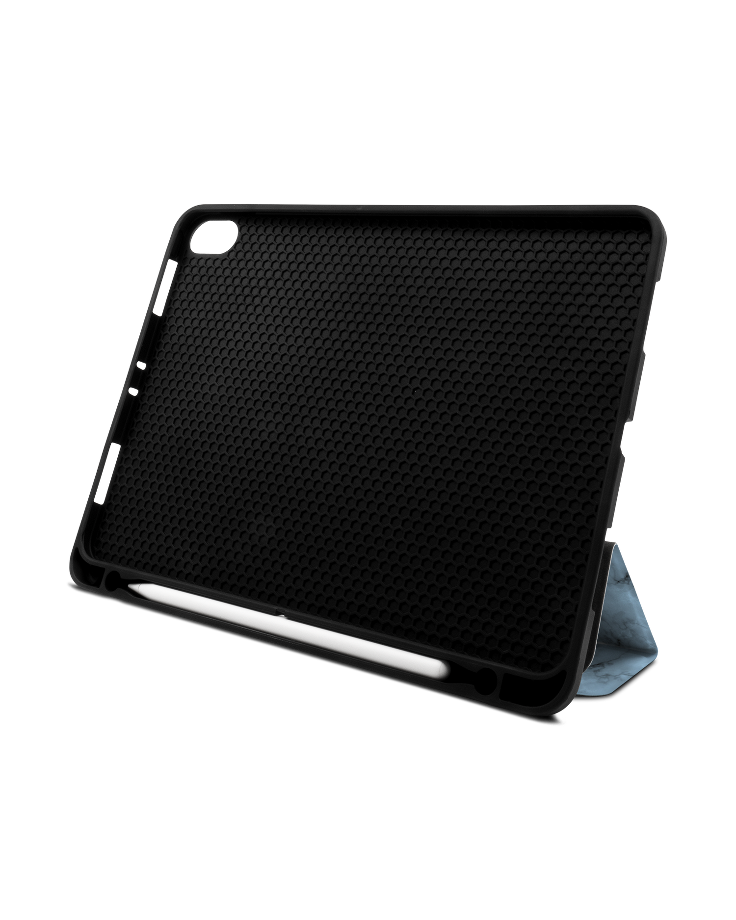 Blue Marble iPad Hülle mit Stifthalter Apple iPad Pro 11'' (2018): Aufgestellt im Querformat von vorne