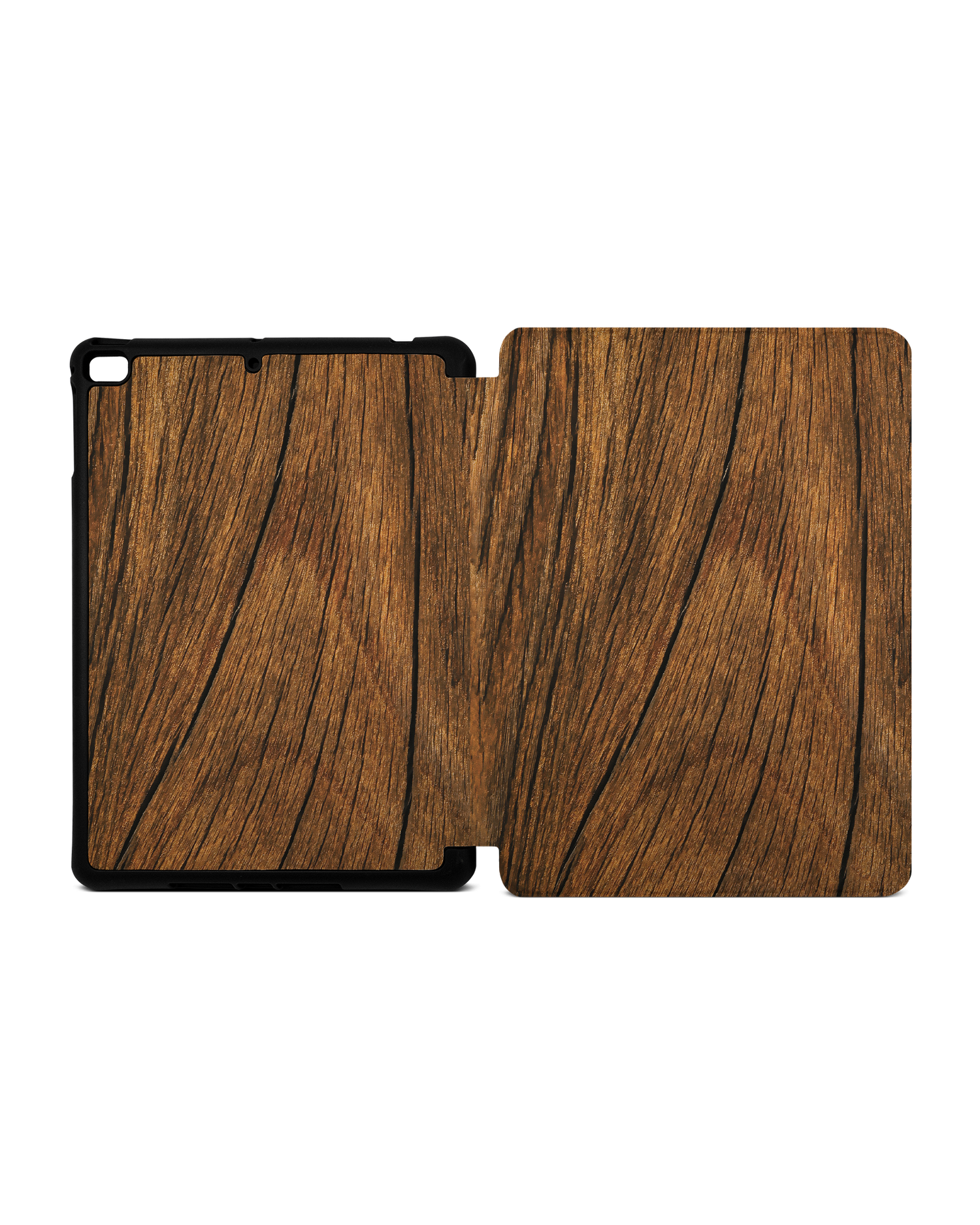 Wood iPad Hülle mit Stifthalter Apple iPad mini 5 (2019): Geöffnet Außenansicht