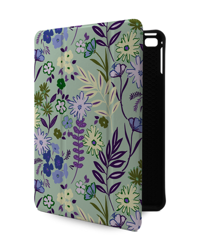 Pretty Purple Flowers iPad Hülle mit Stifthalter Apple iPad mini 5 (2019)