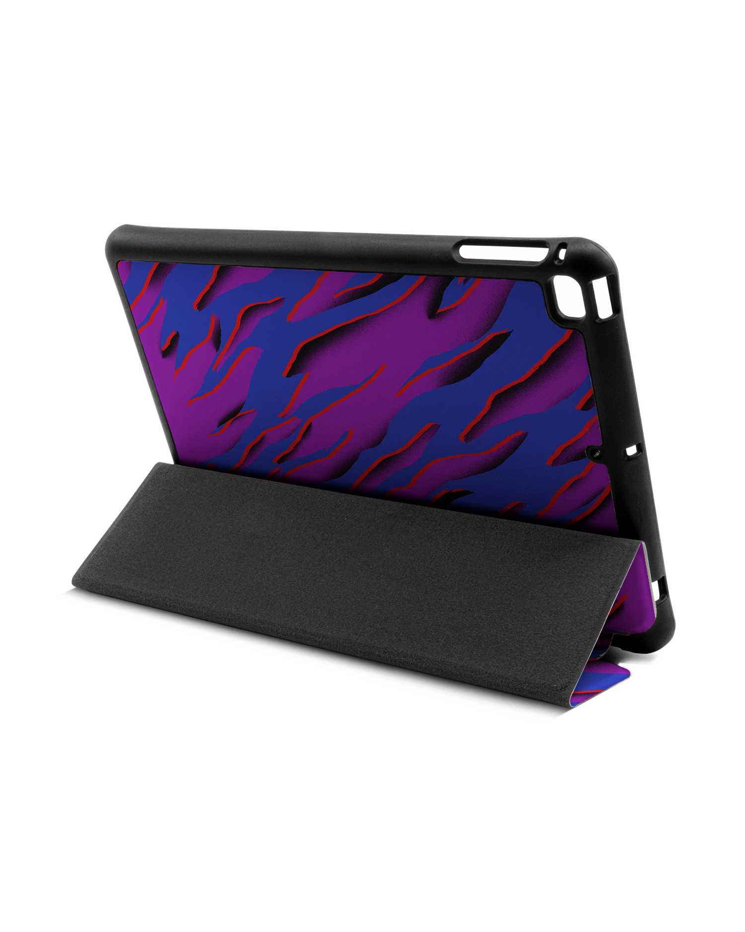 Electric Ocean 2 iPad Hülle mit Stifthalter Apple iPad mini 5 (2019): Aufgestellt im Querformat von hinten