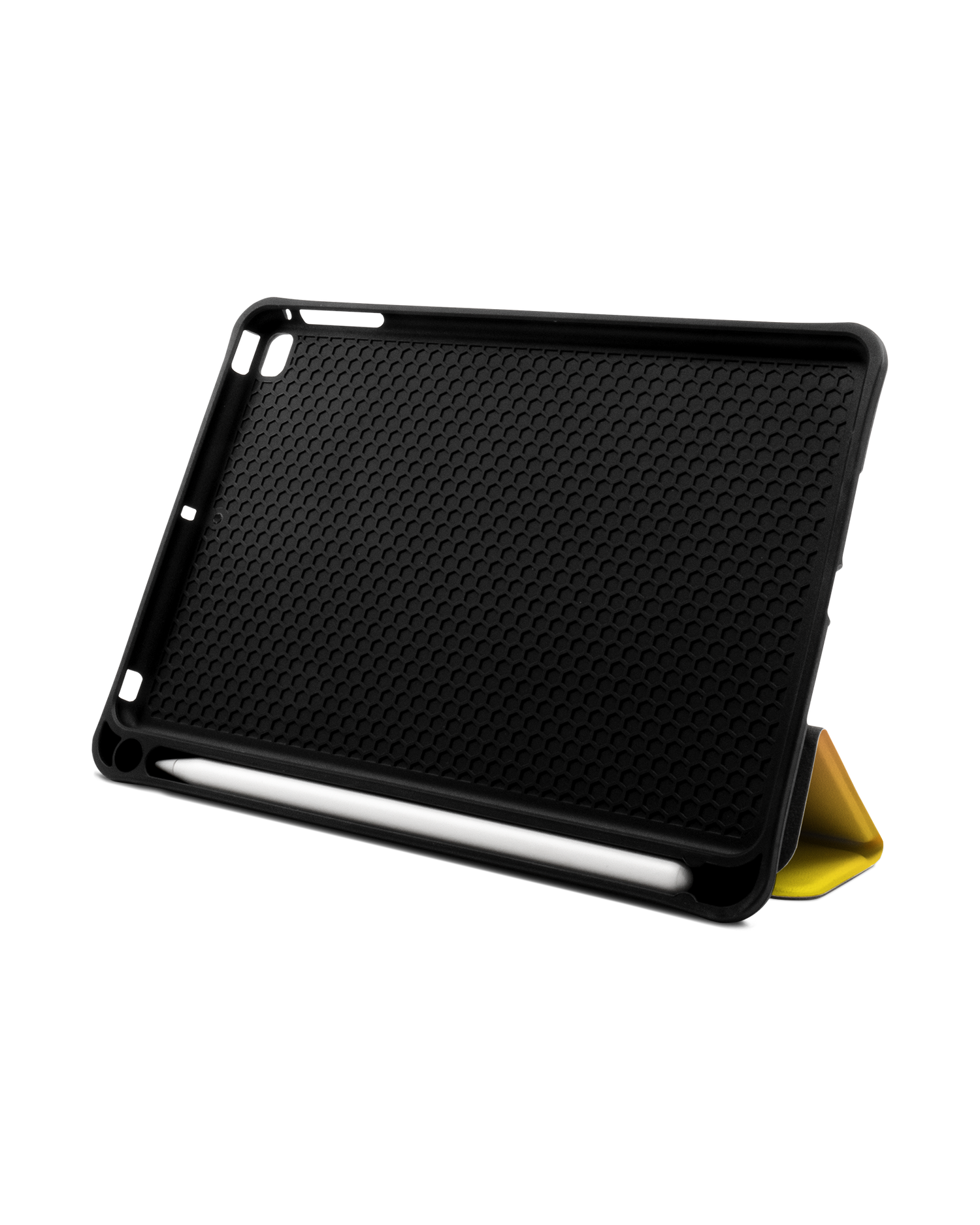 Have A Day iPad Hülle mit Stifthalter Apple iPad mini 5 (2019): Aufgestellt im Querformat von vorne
