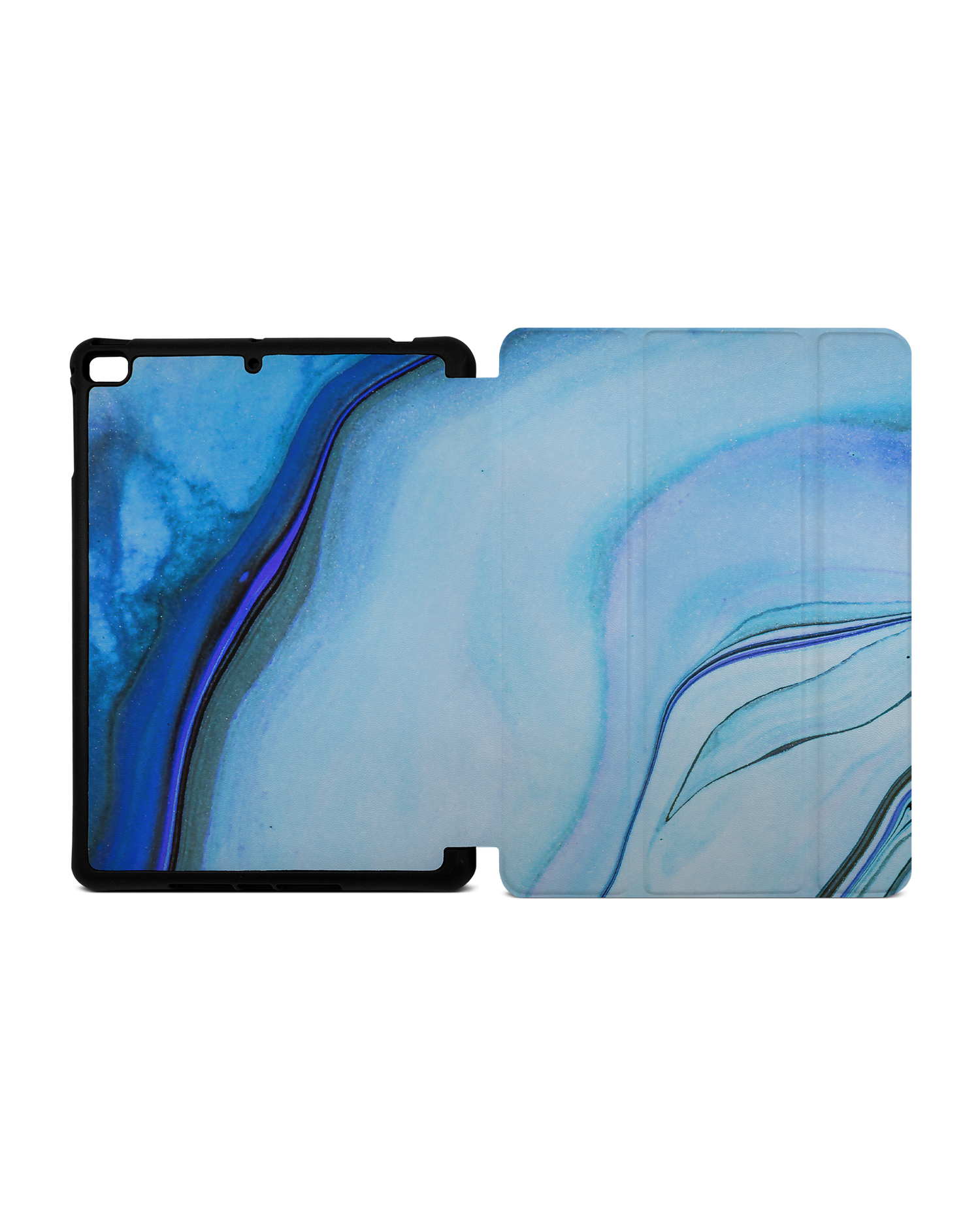 Cool Blues iPad Hülle mit Stifthalter Apple iPad mini 5 (2019): Geöffnet Außenansicht