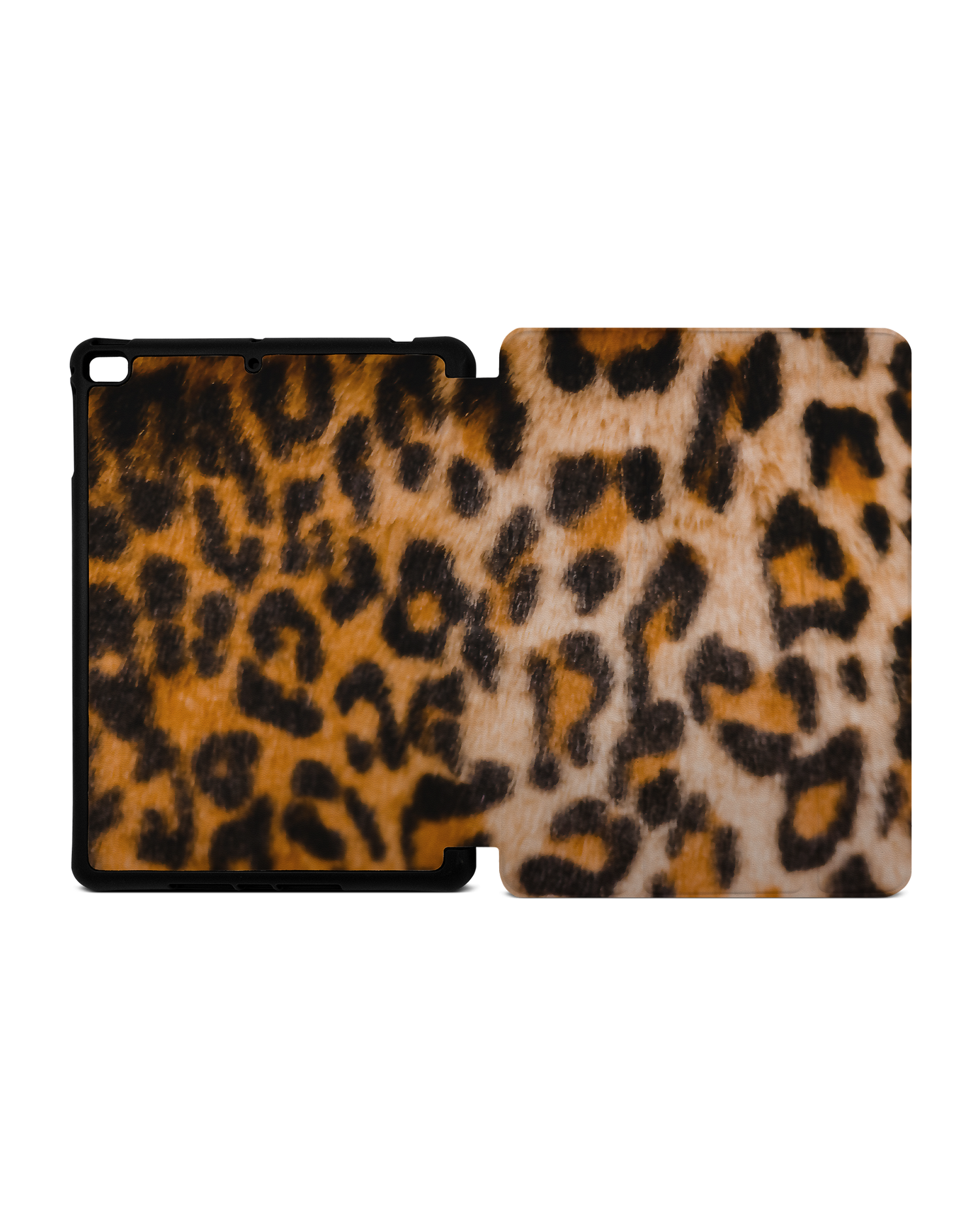 Leopard Pattern iPad Hülle mit Stifthalter Apple iPad mini 5 (2019): Geöffnet Außenansicht