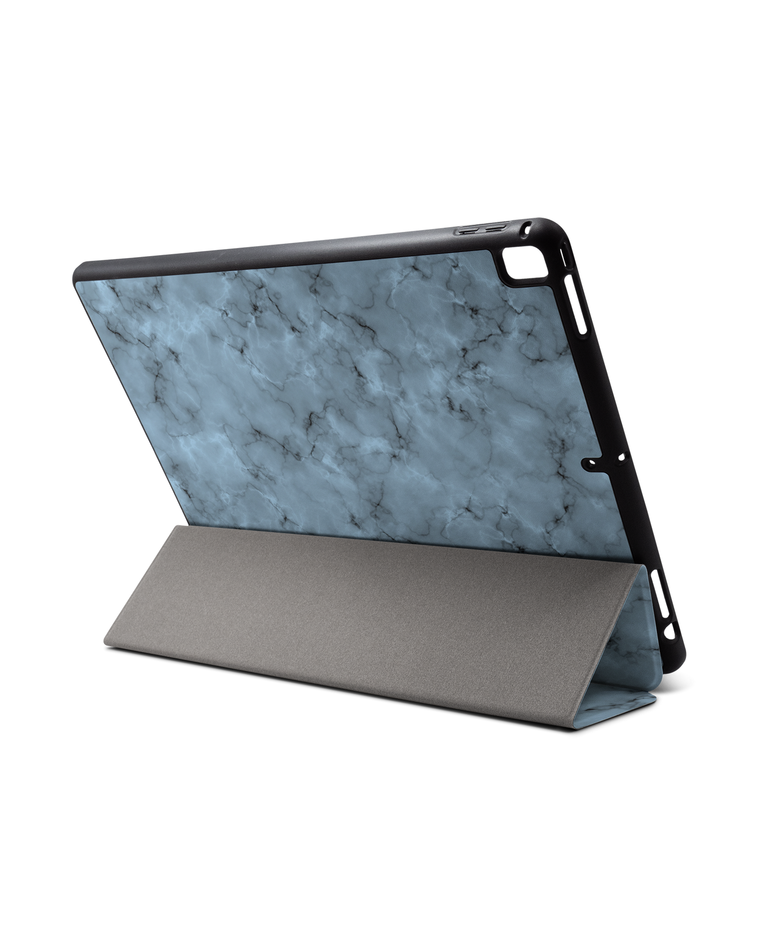 Blue Marble iPad Hülle mit Stifthalter für Apple iPad Pro 2 12.9'' (2017): Aufgestellt im Querformat von hinten