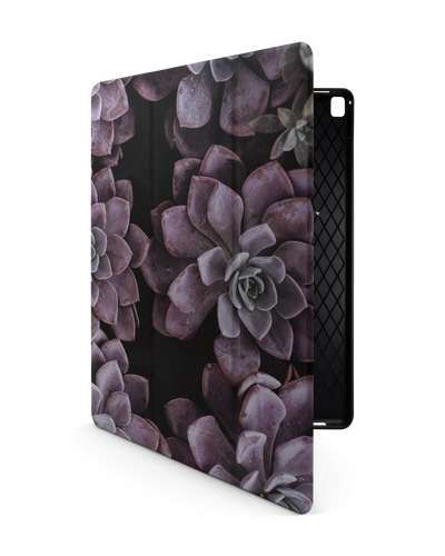 Purple Succulents iPad Hülle mit Stifthalter für Apple iPad Pro 2 12.9'' (2017)