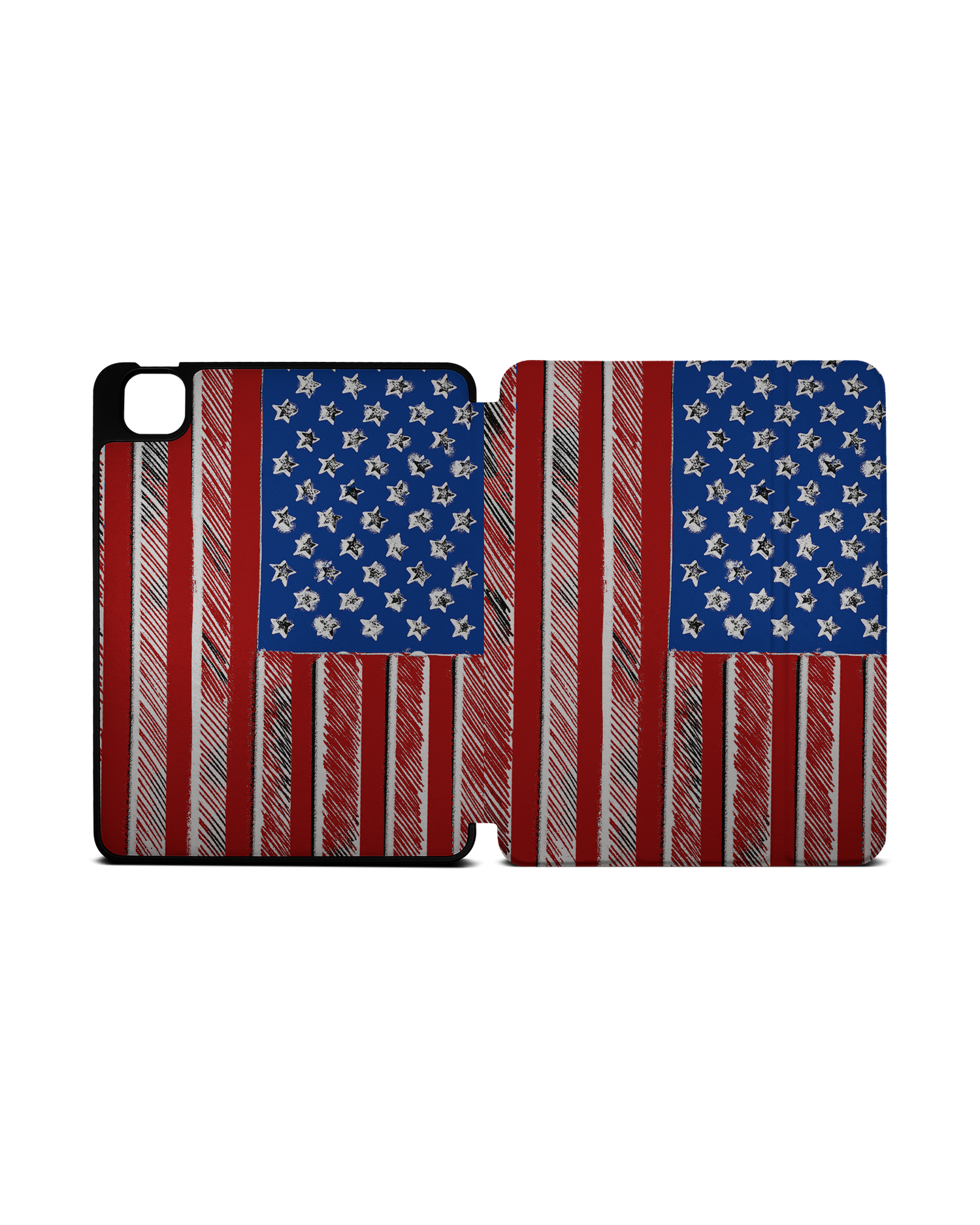 American Flag Color iPad Hülle mit Stifthalter Apple iPad Pro 11