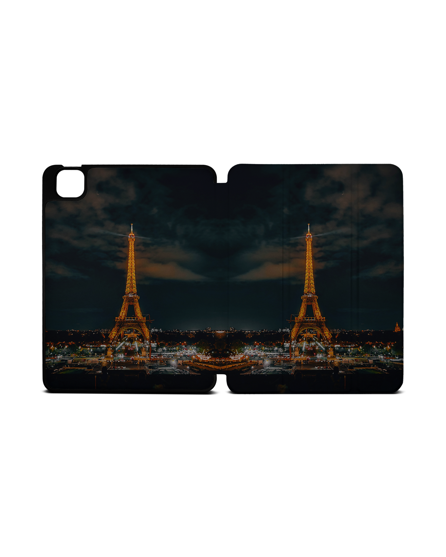 Eiffel Tower By Night iPad Hülle mit Stifthalter Apple iPad Pro 11