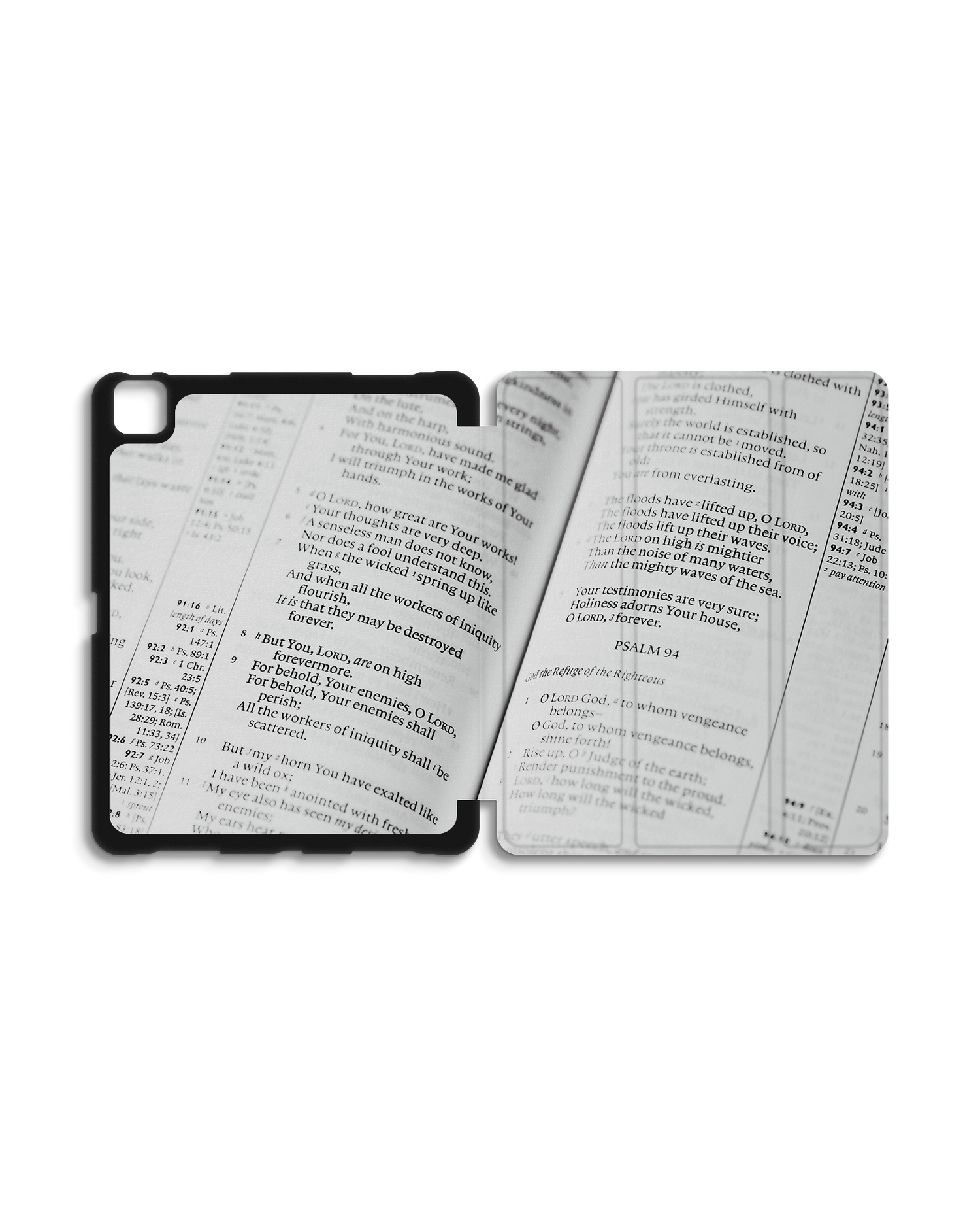 Bible Verse iPad Hülle mit Stifthalter für Apple iPad Pro 6 12.9
