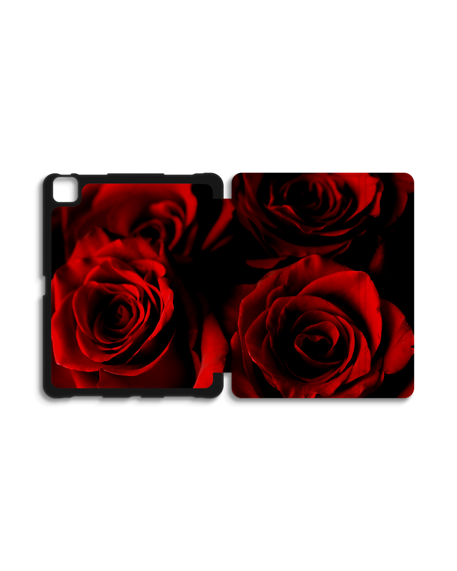 Red Roses iPad Hülle mit Stifthalter für Apple iPad Pro 6 12.9