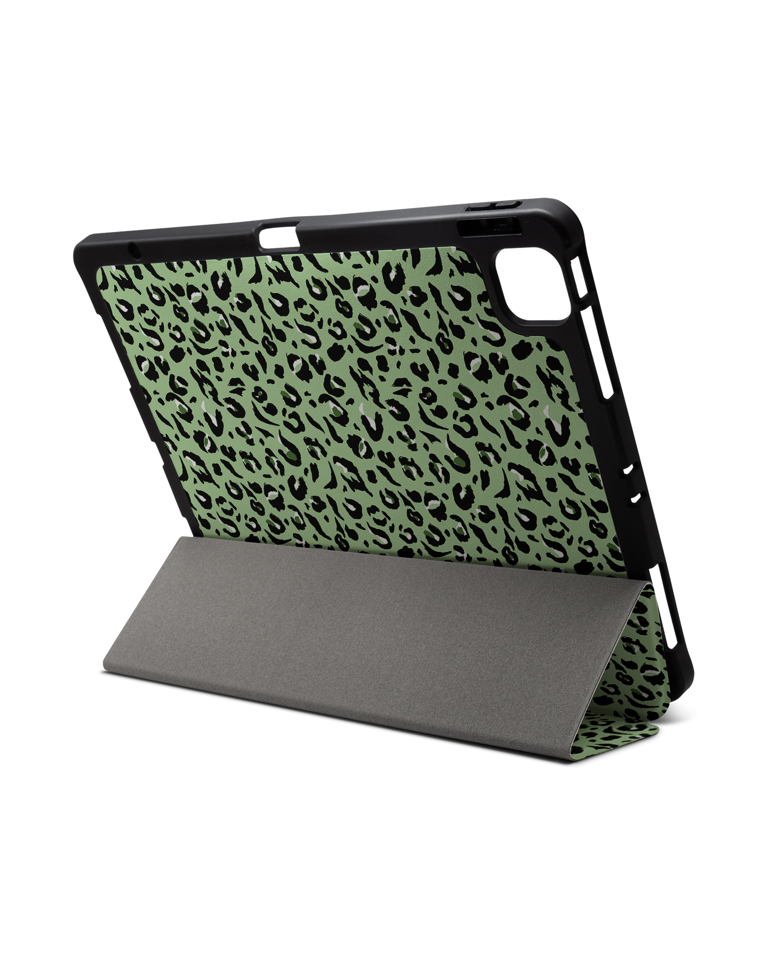 Mint Leopard iPad Hülle mit Stifthalter für Apple iPad Pro 6 12.9