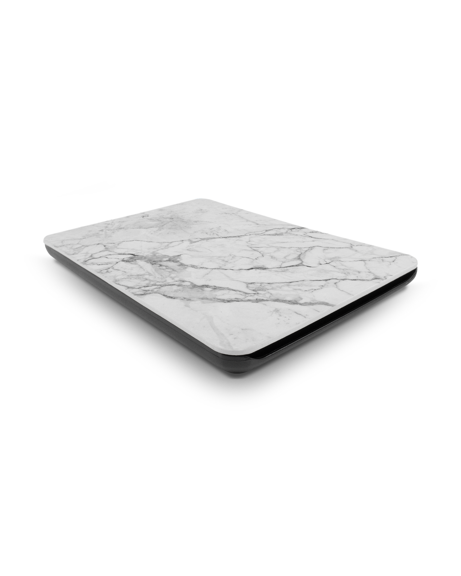 White Marble eBook Reader Smart Case für Amazon New Kindle (2019): Liegend