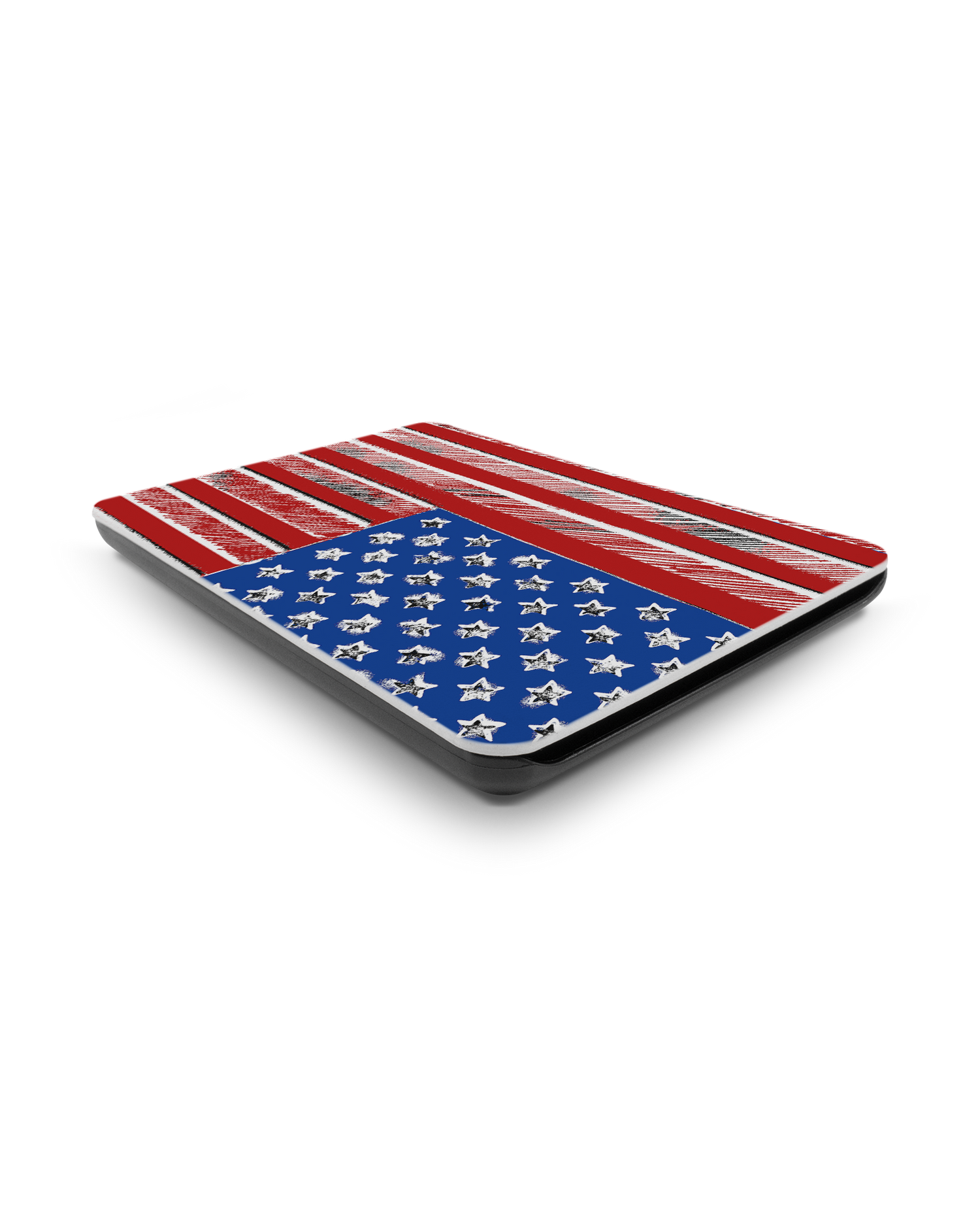 American Flag Color eBook Reader Smart Case für Amazon New Kindle (2019): Liegend