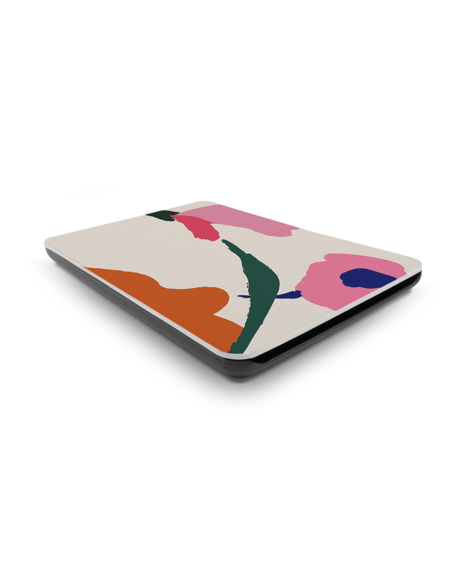 Handpainted Blooms eBook Reader Smart Case für Amazon New Kindle (2019): Liegend