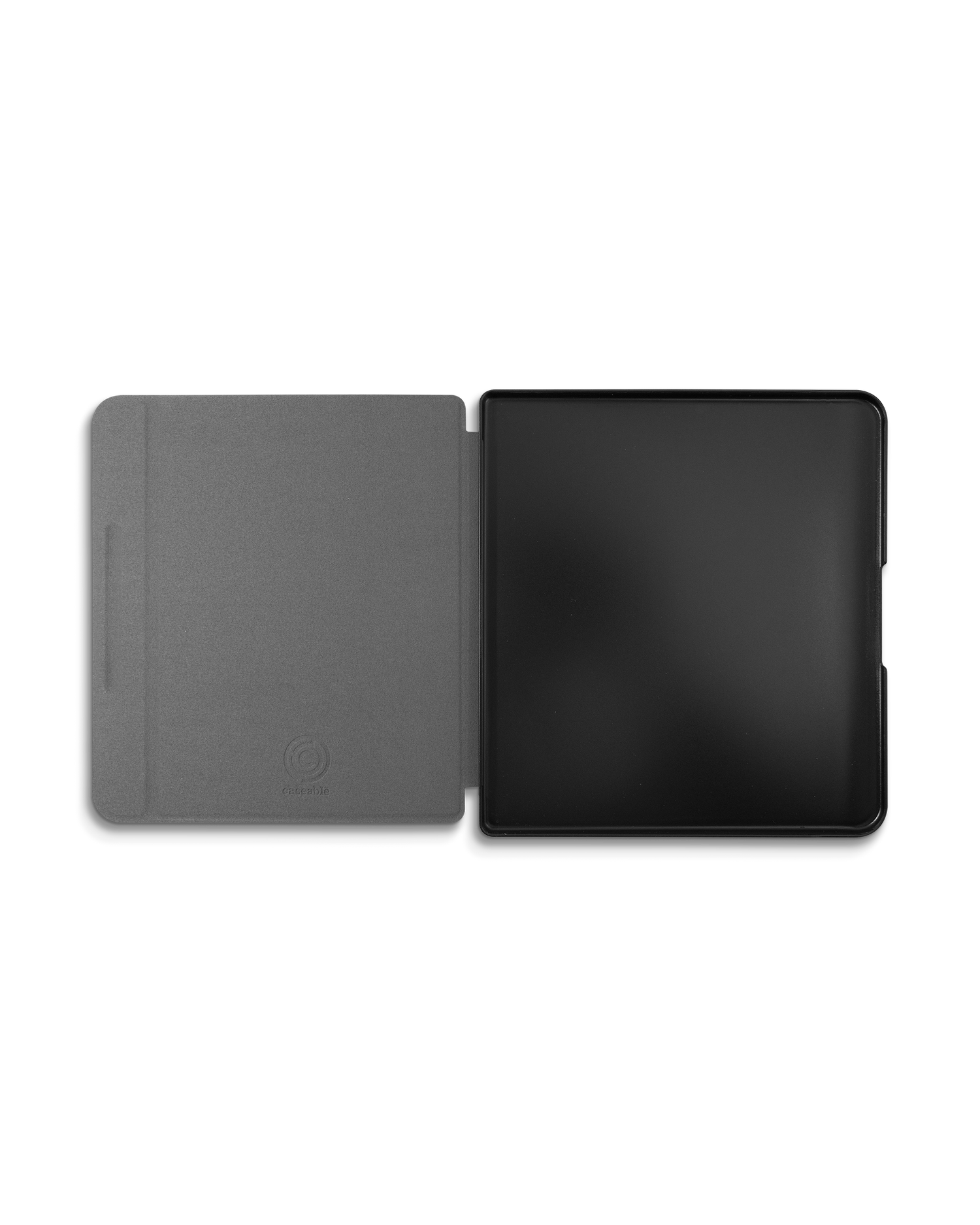 ISG Black eBook Reader Smart Case für tolino epos 2: Geöffnet Innenansicht