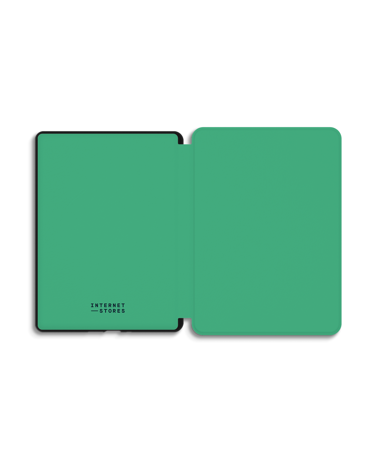 ISG Neon Green eBook-Reader Smart Case für Amazon Kindle Paperwhite 5 (2021), Amazon Kindle Paperwhite 5 Signature Edition (2021): Geöffnet Außenansicht
