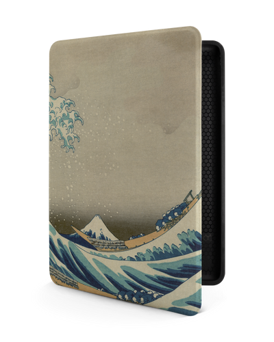 Great Wave Off Kanagawa By Hokusai eBook-Reader Smart Case für Amazon Kindle Paperwhite 5 (2021), Amazon Kindle Paperwhite 5 Signature Edition (2021)