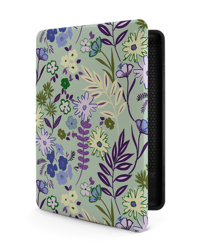 Pretty Purple Flowers eBook-Reader Smart Case für Amazon Kindle Paperwhite 5 (2021), Amazon Kindle Paperwhite 5 Signature Edition (2021)
