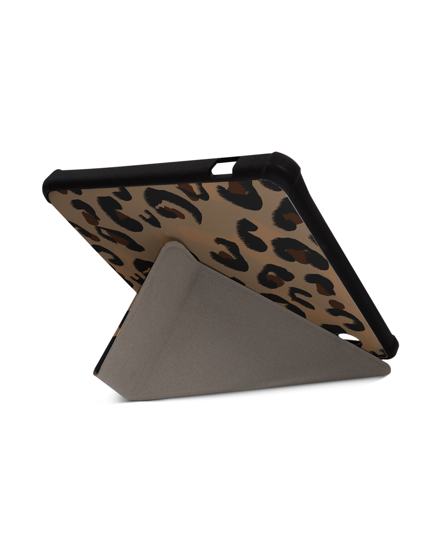 Leopard Repeat eBook-Reader Smart Case für tolino vision 5 (2019): Aufgestellt im Querformat