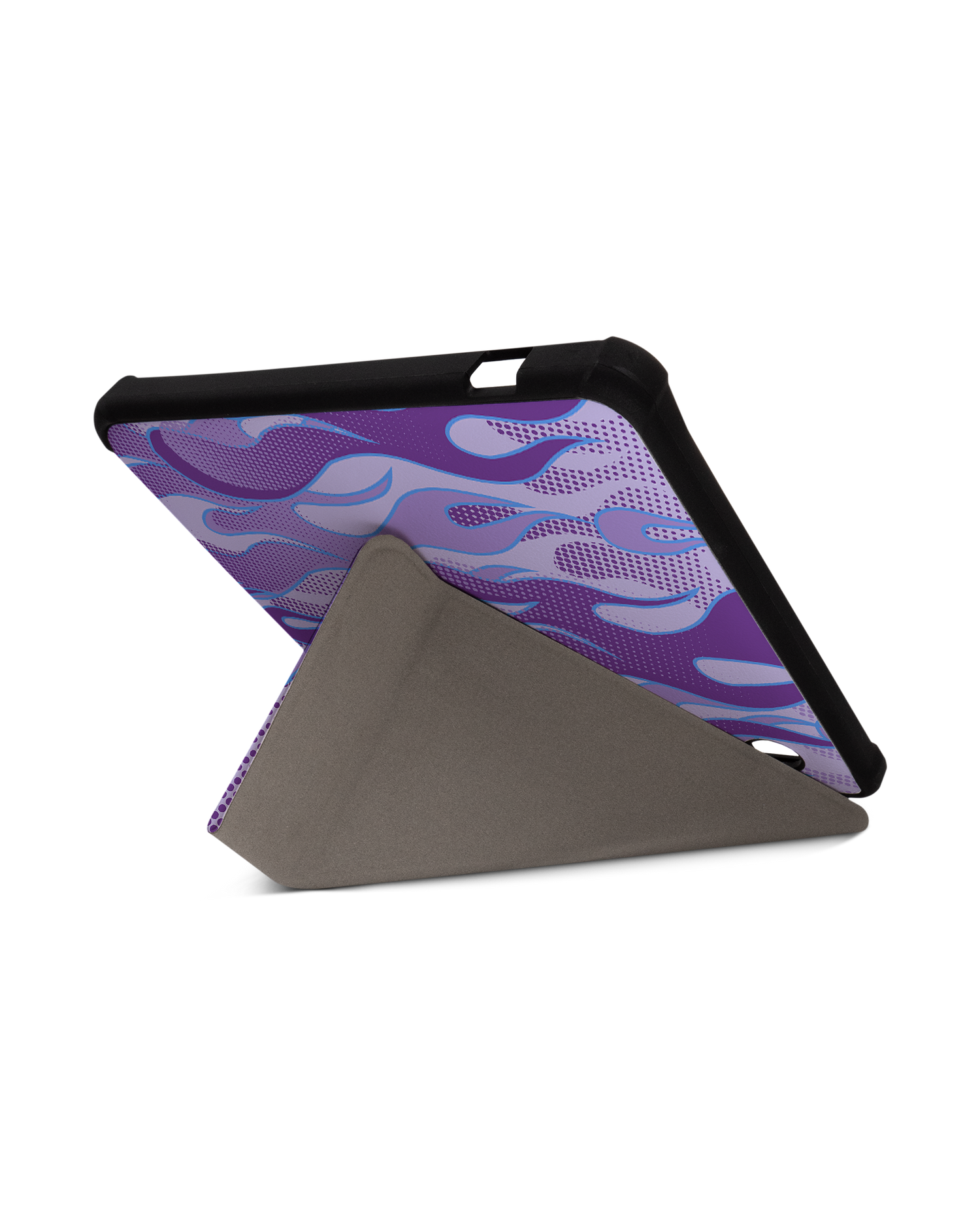 Purple Flames eBook-Reader Smart Case für tolino vision 5 (2019): Aufgestellt im Querformat