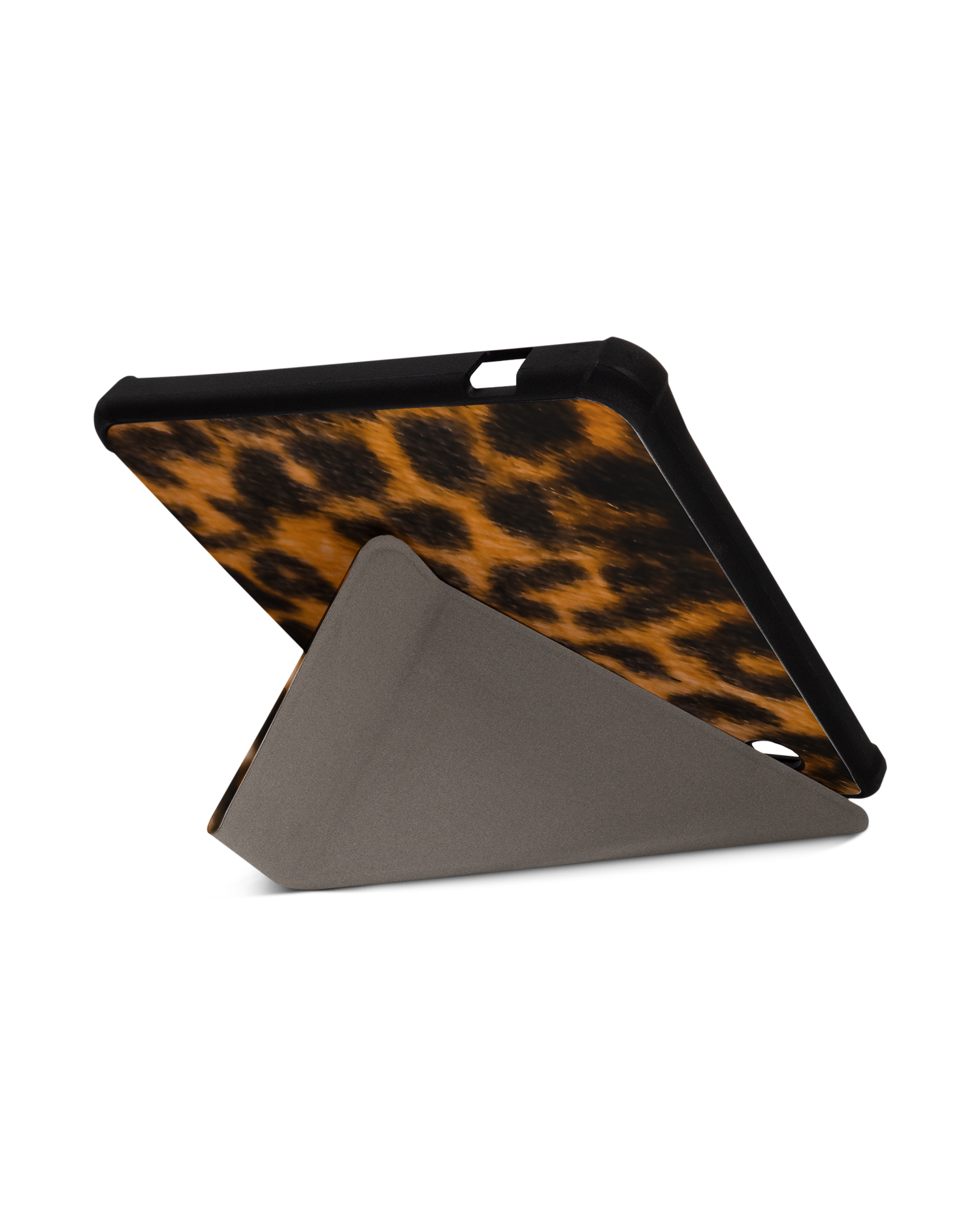 Leopard Pattern eBook-Reader Smart Case für tolino vision 5 (2019): Aufgestellt im Querformat
