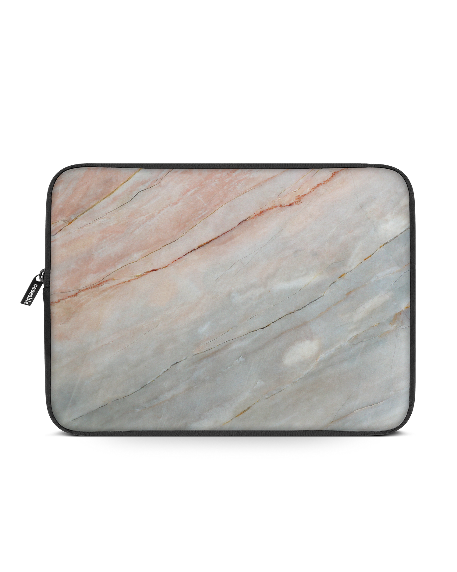 Mother of Pearl Marble Laptophülle 15 Zoll: Vorderansicht