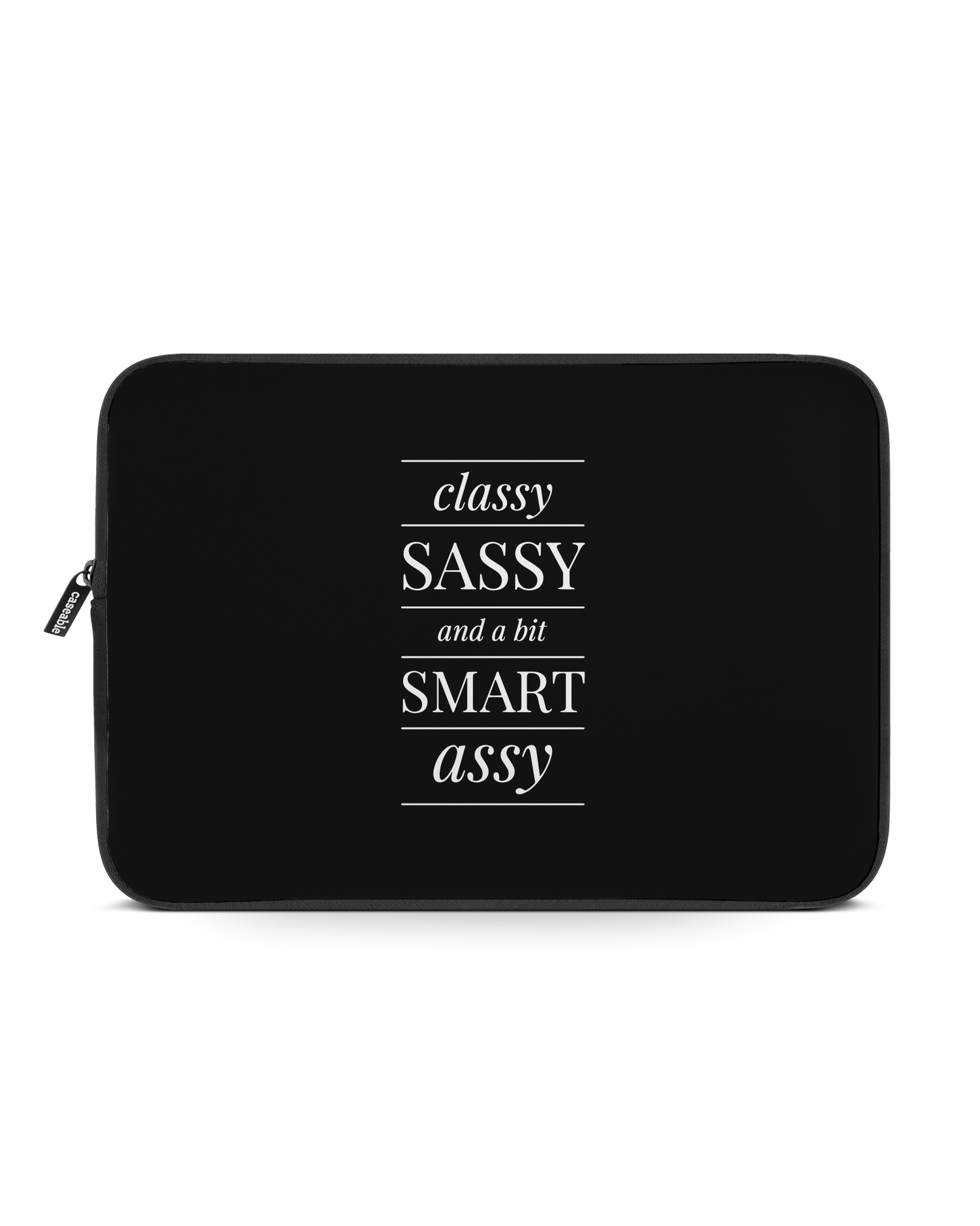 Classy Sassy Laptophülle 15-16 Zoll: Vorderansicht
