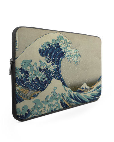 Great Wave Off Kanagawa By Hokusai Laptophülle 14-15 Zoll