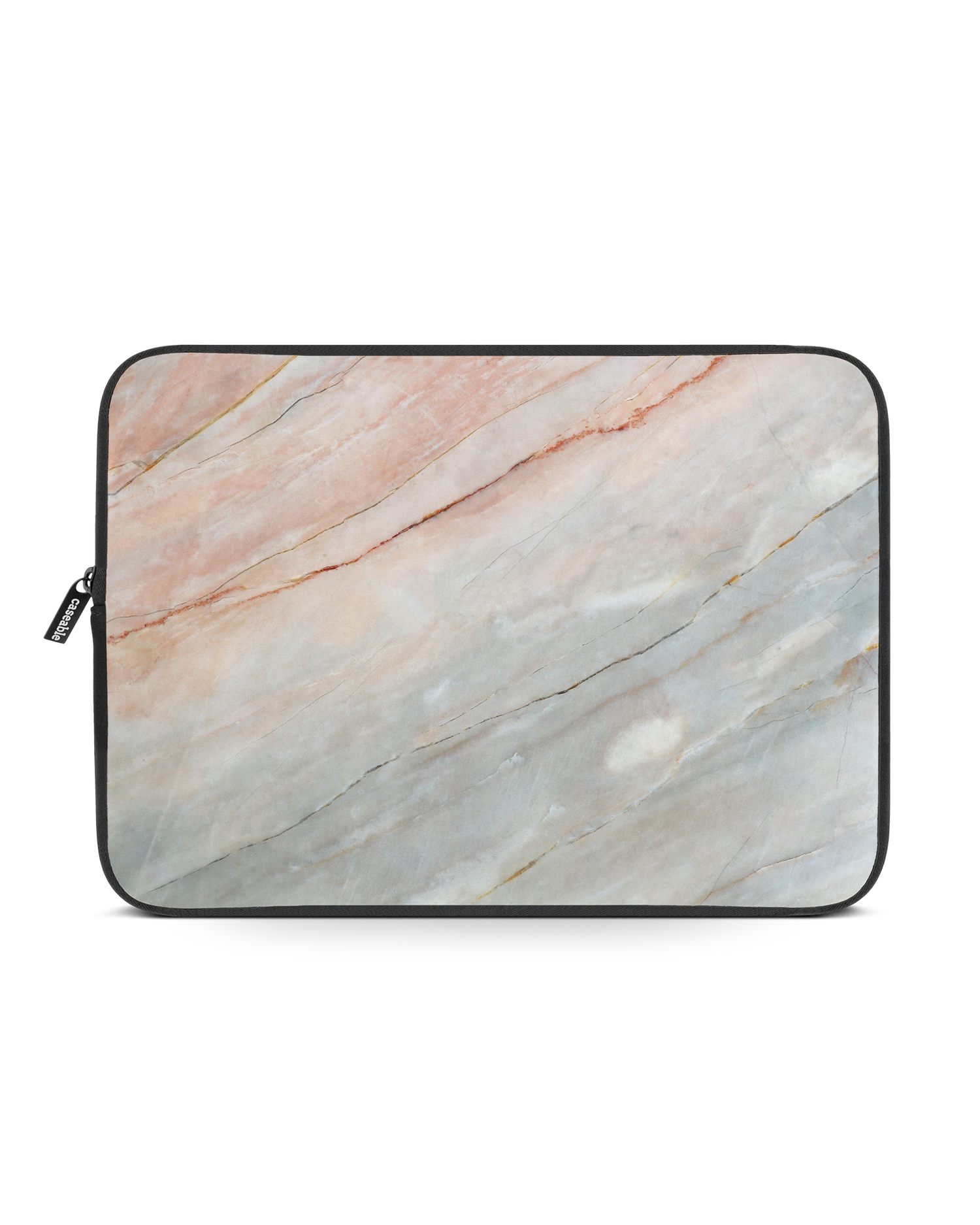 Mother of Pearl Marble Laptophülle 14-15 Zoll: Vorderansicht
