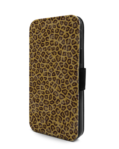 Leopard Skin Handy Klapphülle Apple iPhone 12, Apple iPhone 12 Pro