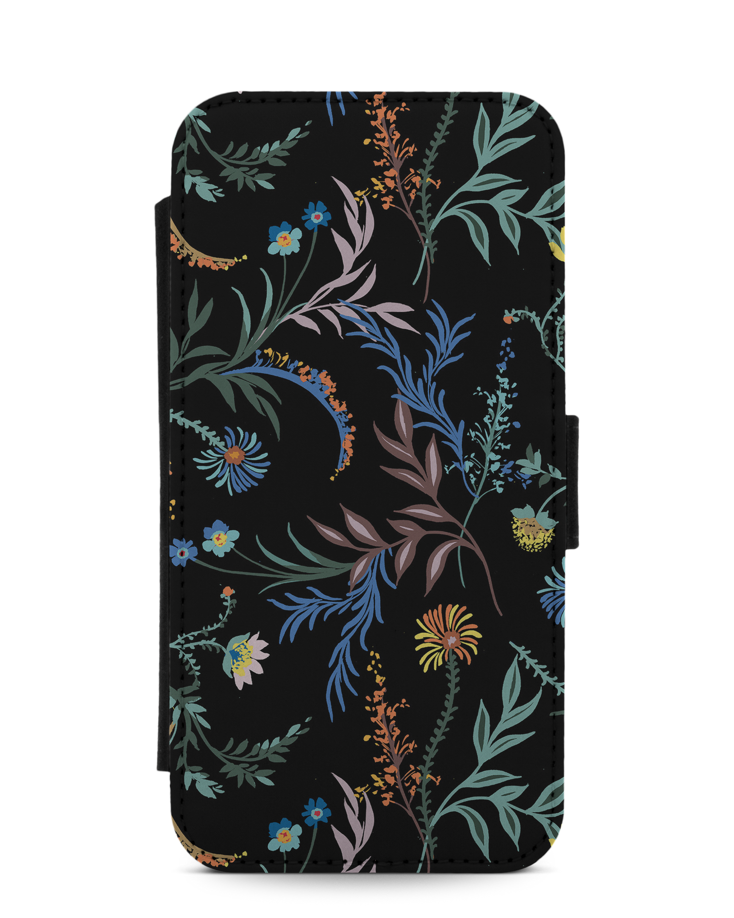 Woodland Spring Floral Handy Klapphülle Apple iPhone 12, Apple iPhone 12 Pro: Vorderansicht