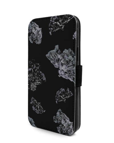 Silver Petals Handy Klapphülle Apple iPhone 12, Apple iPhone 12 Pro