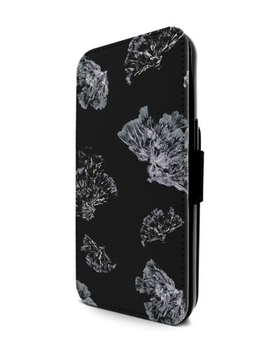 Silver Petals Handy Klapphülle Apple iPhone 13 Pro