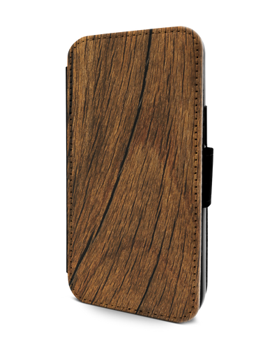 Wood Handy Klapphülle Apple iPhone 13 mini