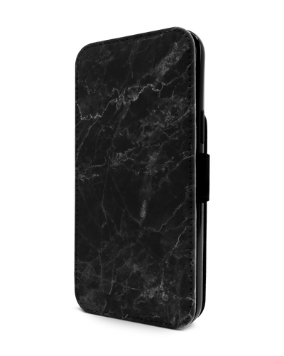 Midnight Marble Handy Klapphülle Apple iPhone 13 Pro Max